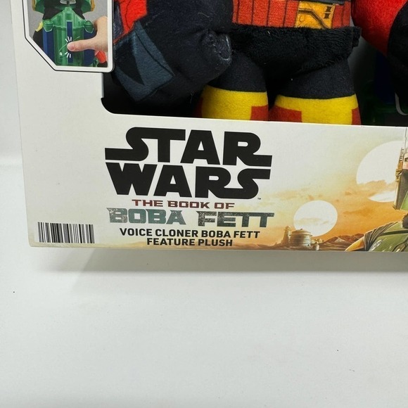 Star Wars The Book of Boba Fett Voice Cloner Boba Fett 12" Feature Plush Toy - Picture 6 of 16